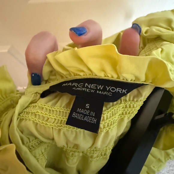 Marc New York Ruffled Top Small - Picture 3 of 3